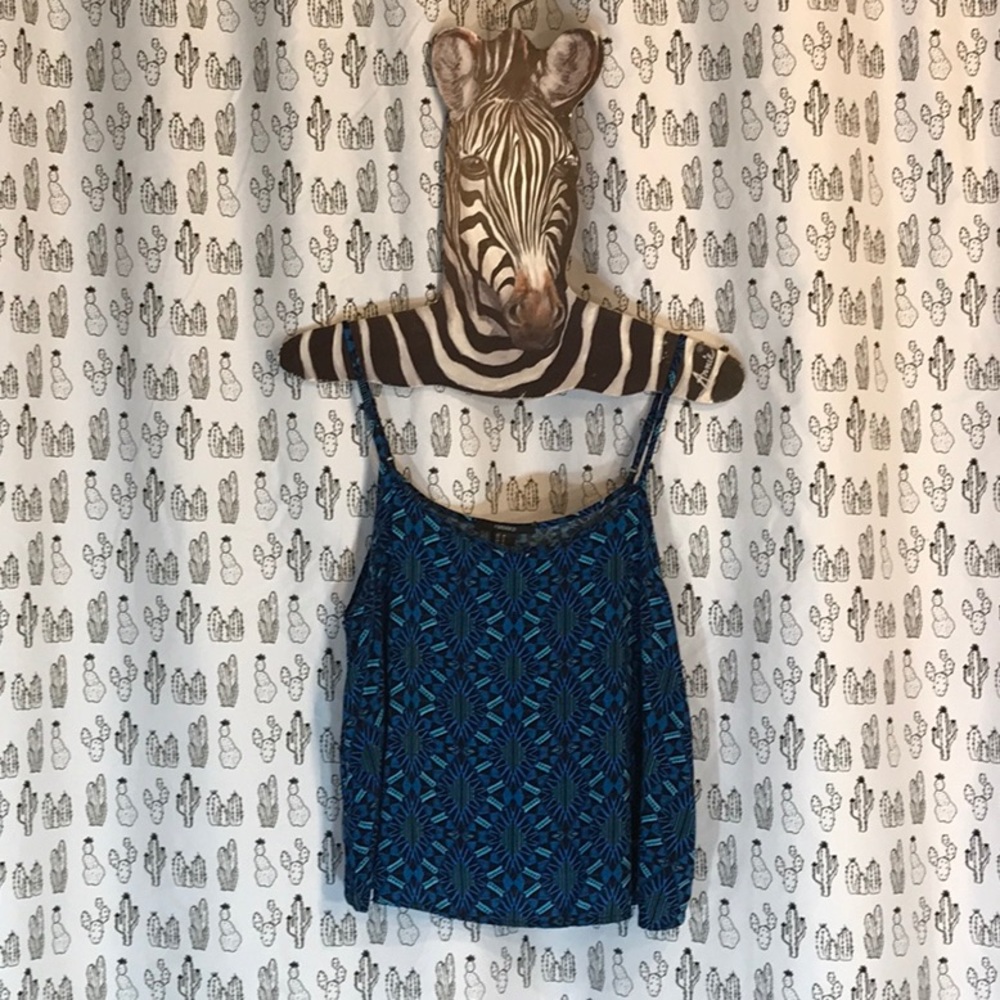 Boho Geometric Crop Top